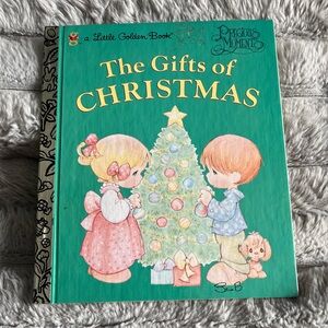 💙 Precious Moments The Gifts of Christmas A Little Golden Book